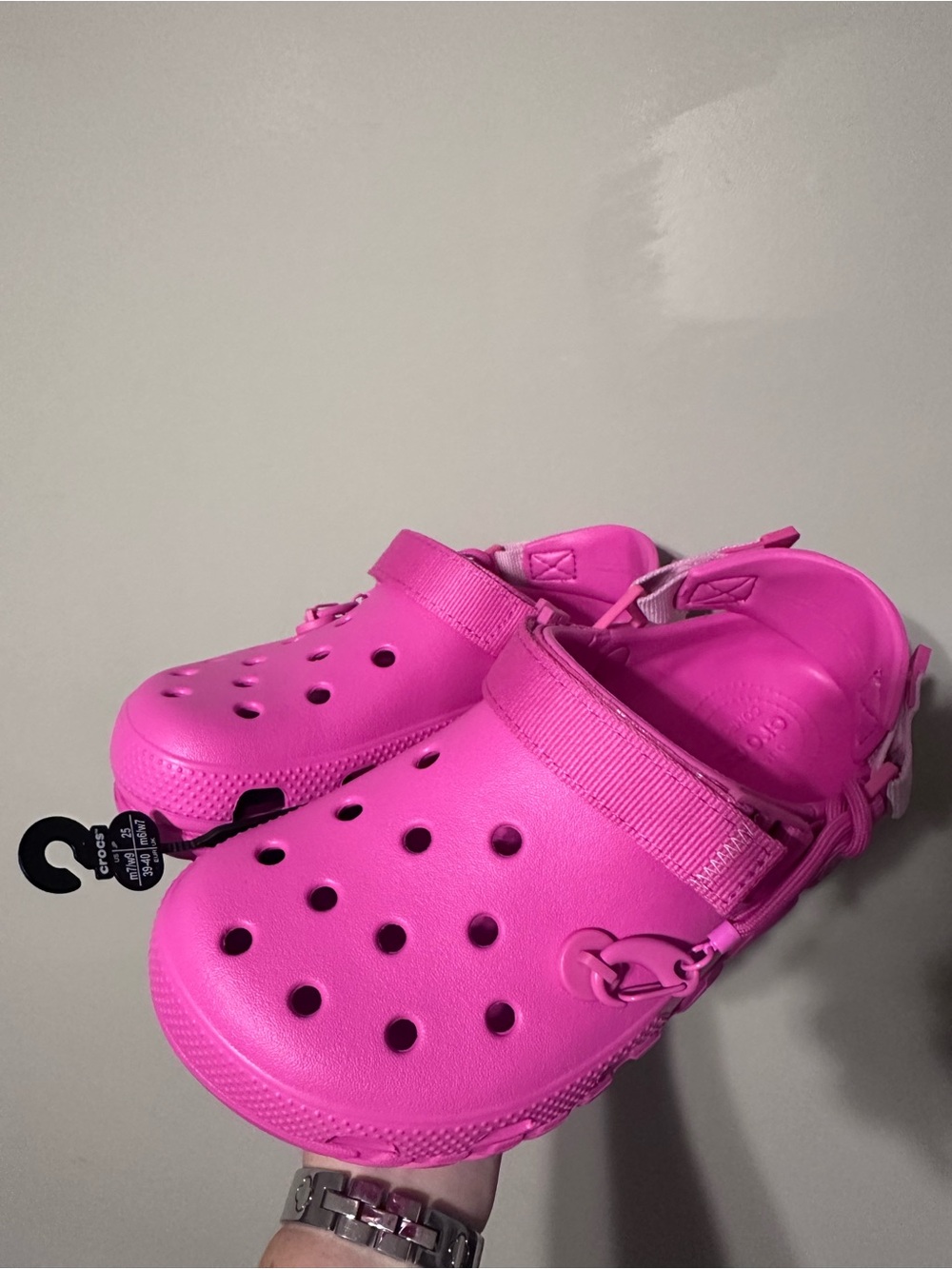 NWT Crocs x Post Malone Duet Max II Clog Electric Pink (Rare Collab!)